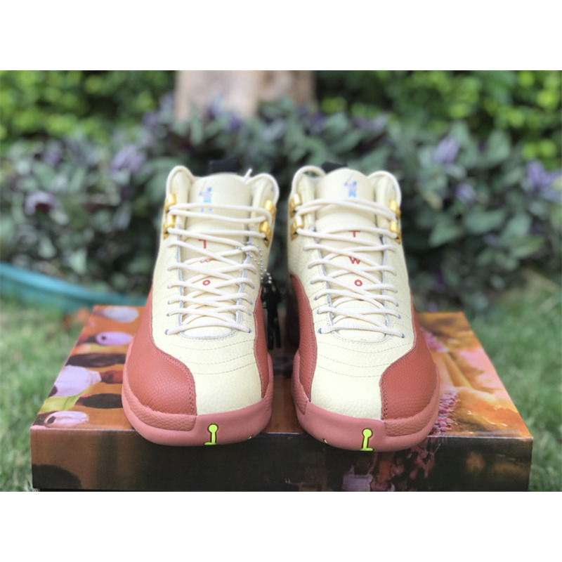 Jordan Eastside Golf x Air Jordan 12 in White&Red