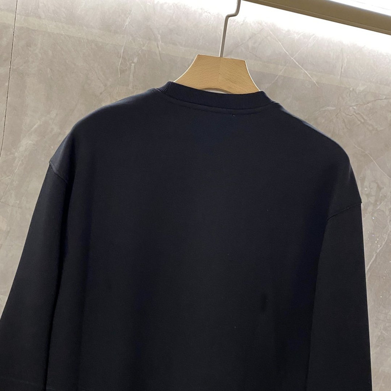 Edition Tiger Hotfix Rhinestone Sweatshirt Black