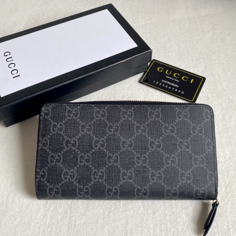 g*u*i coral snake pattern gg S*p*e canvas wallet
