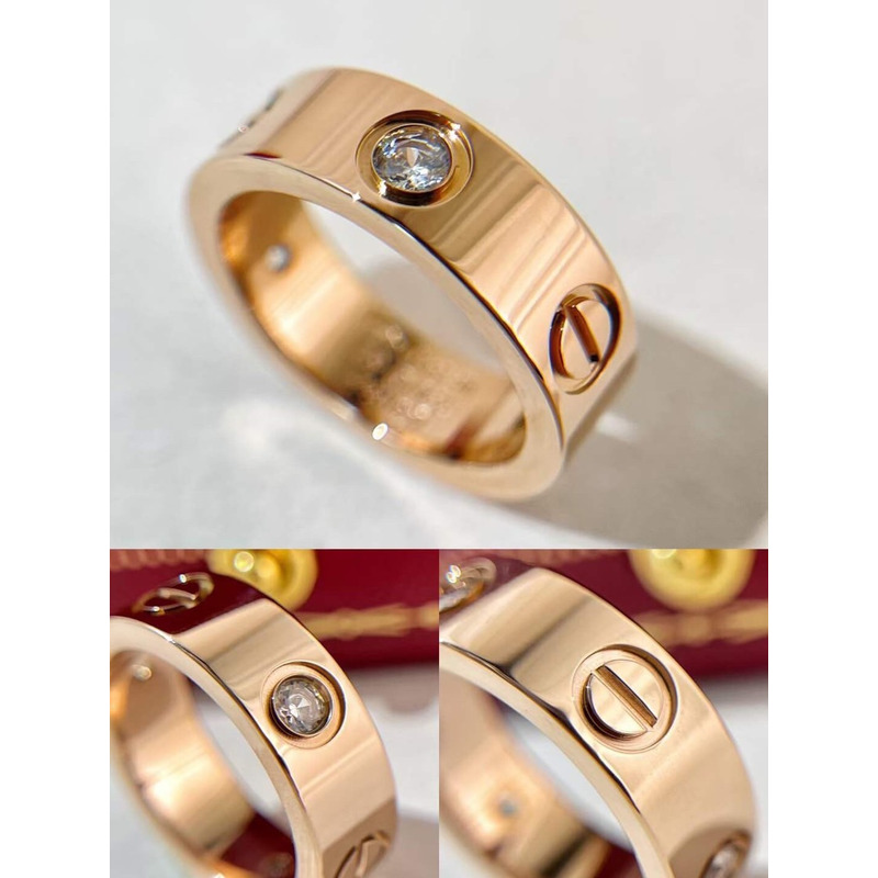 cartier love Di*m*nd ring