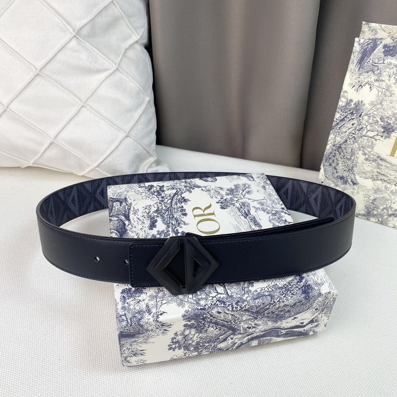 d*or black cd Di*m*nd canvas and smooth calfskin