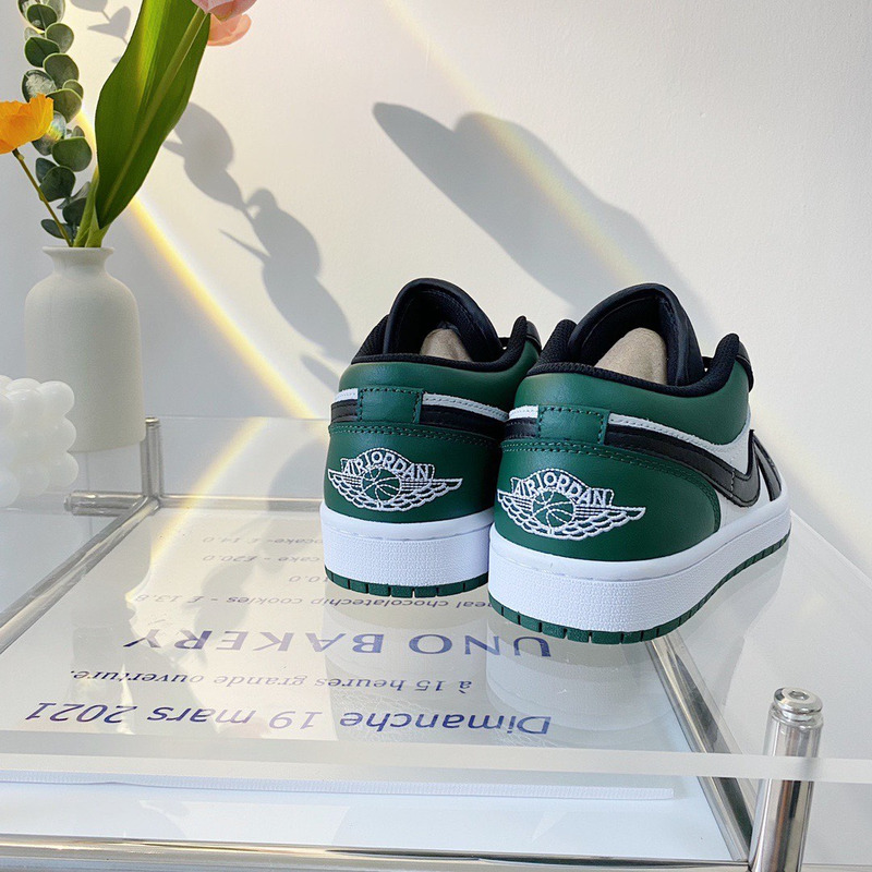 Jordan 1 Low GS Green Toe