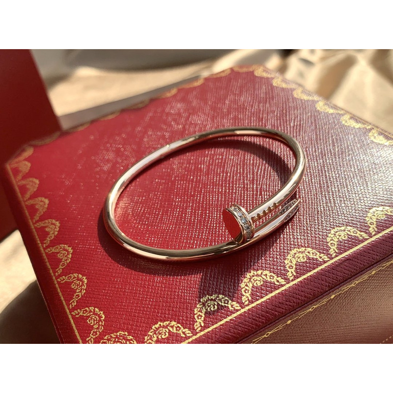cartier juste un clou Di*m*nd bracelets rose gold