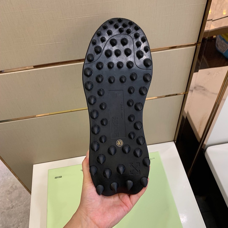 Off White Odsy-1000 Sneakers Black and Grey