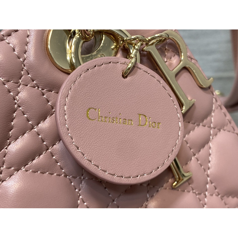 D*or lady D*or pink bag small