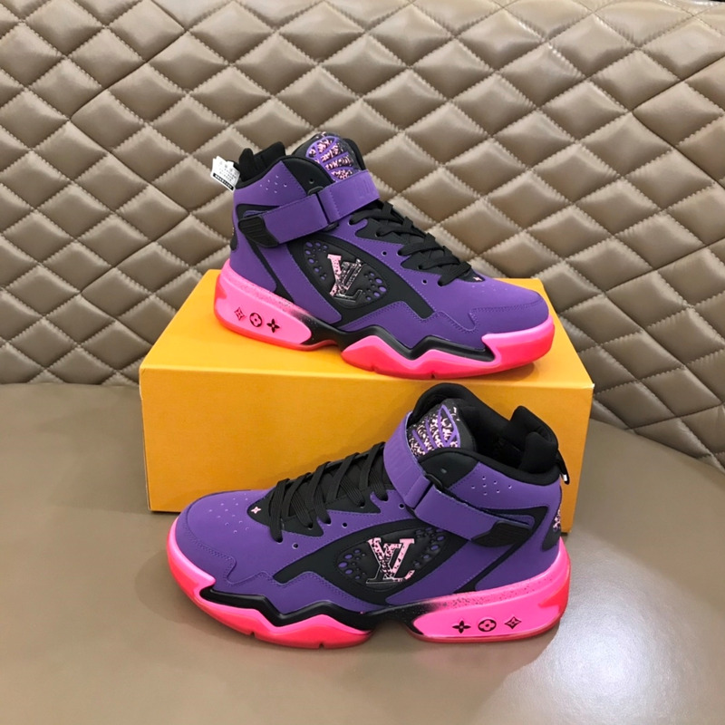 l**is V*t*n  lv trainer 2 sneaker purple