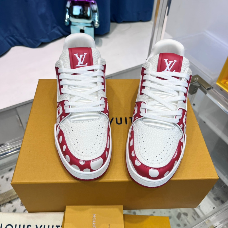l**is V*t*n lv x yk lv tranier sneaker red