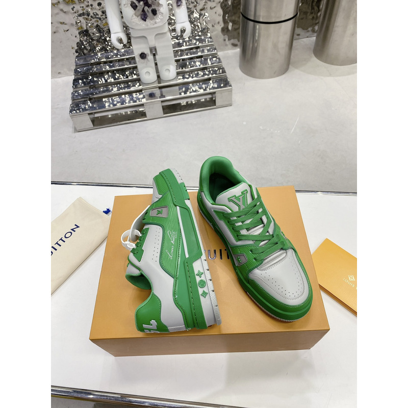 l**is V*t*n lv trainer #54 green grey