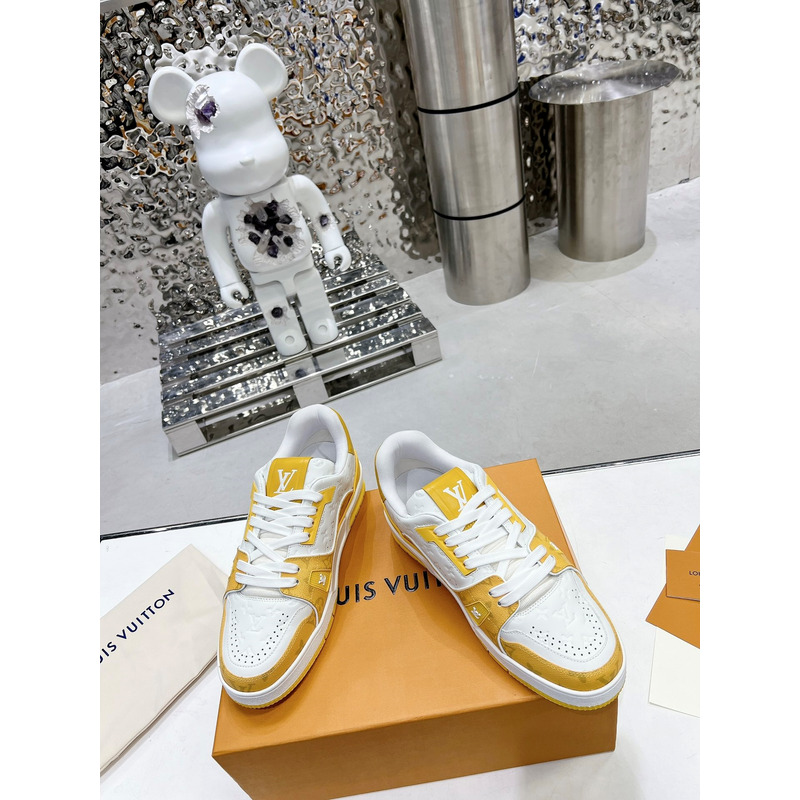 l**is V*t*n lv trainer sneaker yellow