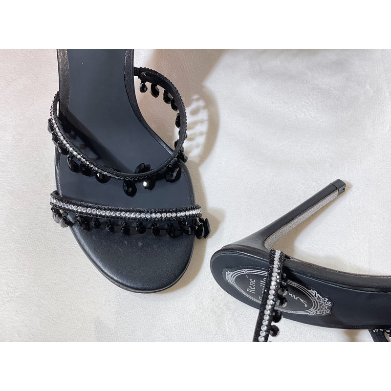 René Caovilla Cleo Embellished Sandals