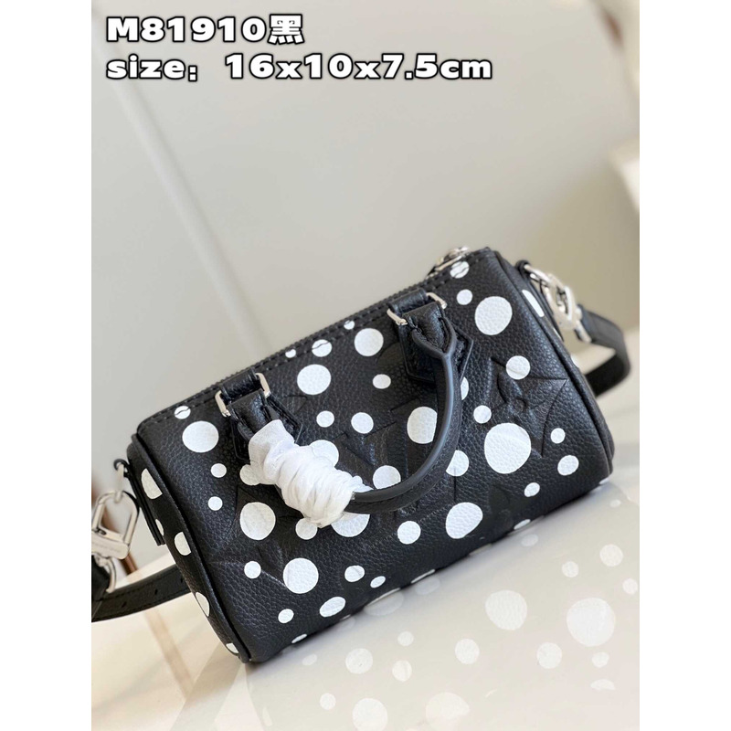 l**is V*t*n x yayoi kusama nano speedy black/white
