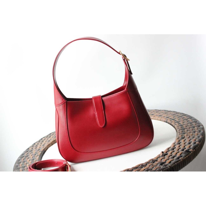 G*u*i jackie 1961 small shoulder bag red leather