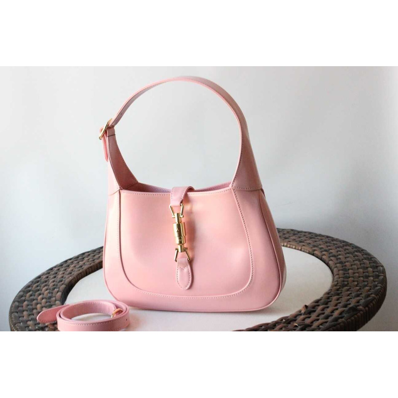 G*u*i jackie 1961 small shoulder bag pink leather