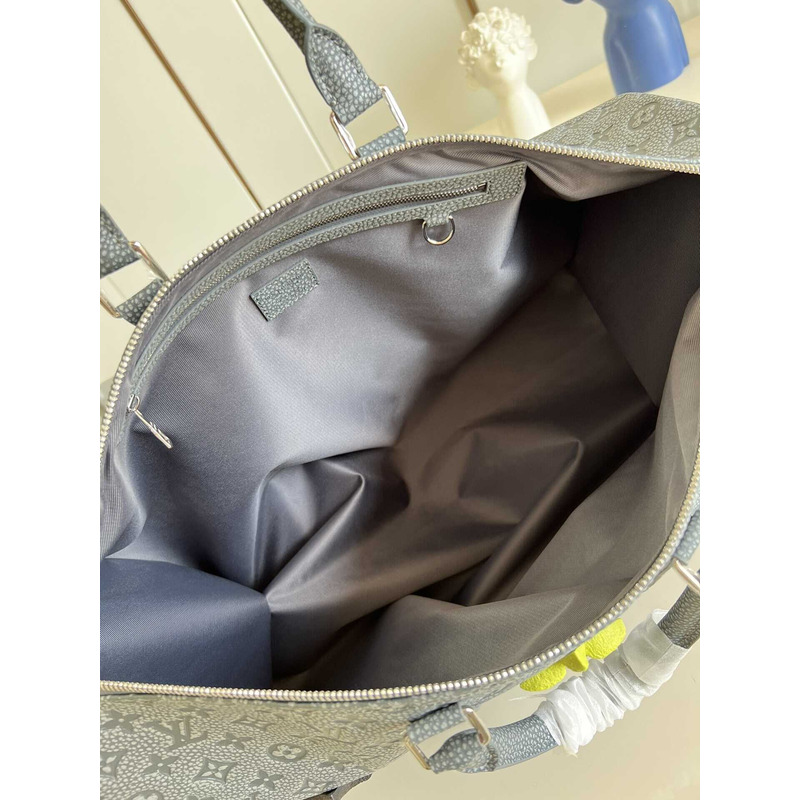 l**is V*t*n keepall 50 travel bag taurillon monogram embossed calfskin