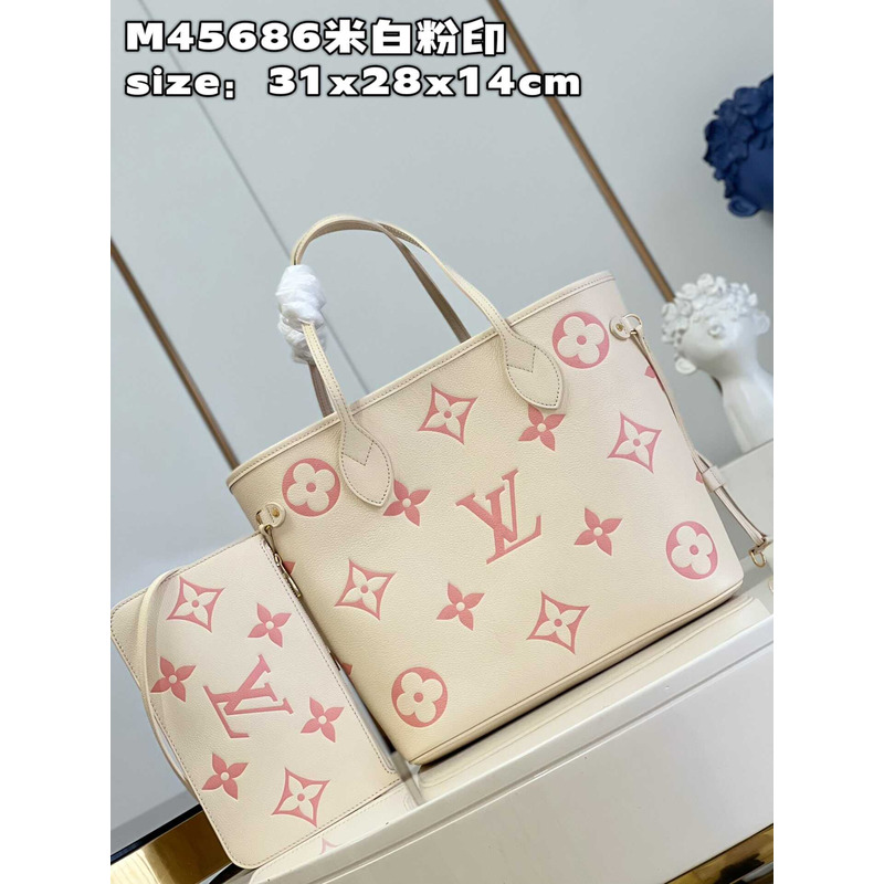 l**is V*t*n neverfull mm rose and cream