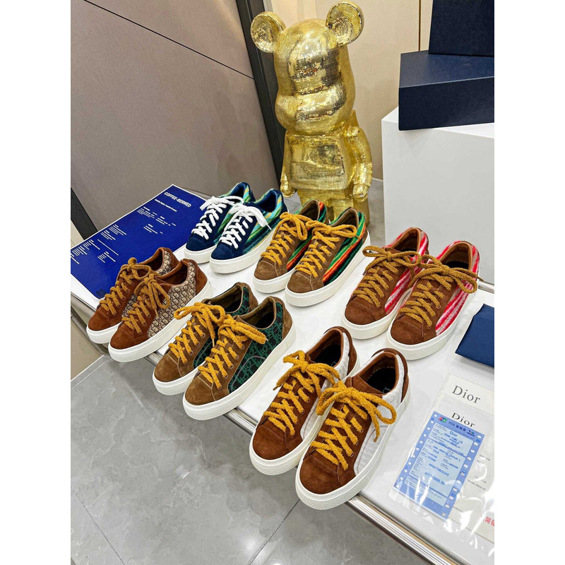 D*or tremaine emory sneakers brown&white