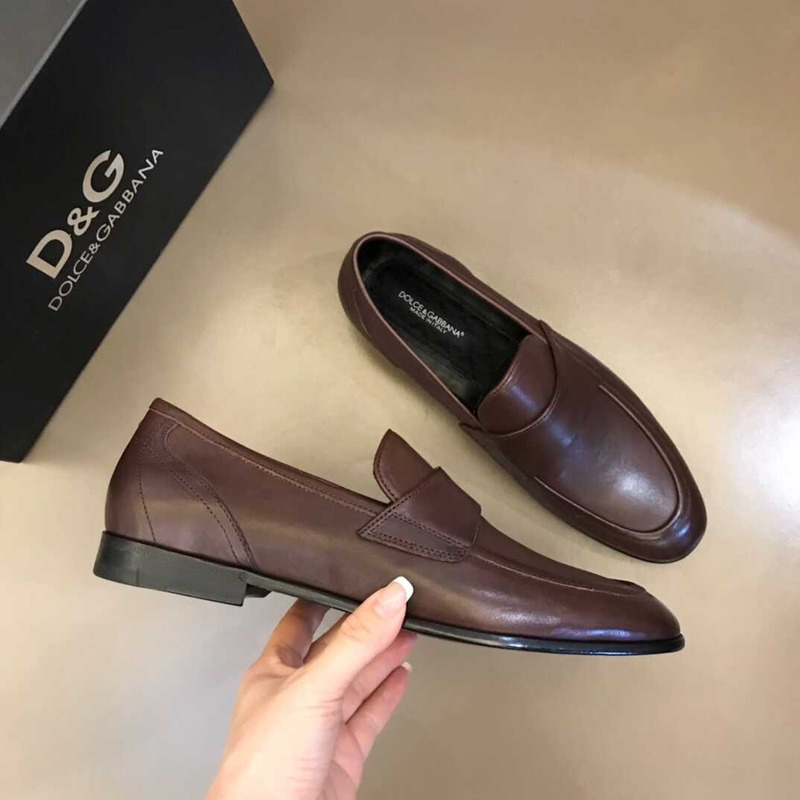 Dolce & Gabbana Antibes Shoes In Brown