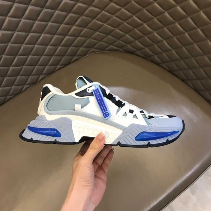Dolce & Gabbana Airmaster Sneakers Blue&White