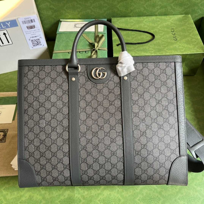 G*u*i ophidia tote bag in grey
