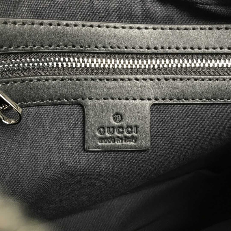 g*u*i black gg S*p*e belt bag
