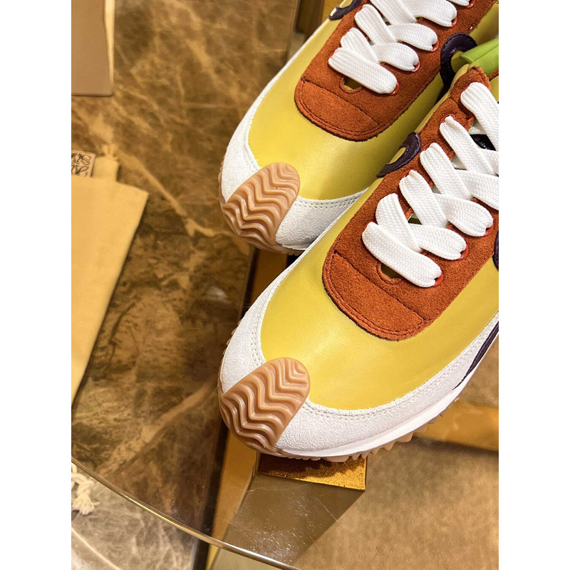 Loewe Flow Runner Logo Sneakers Yellow&White