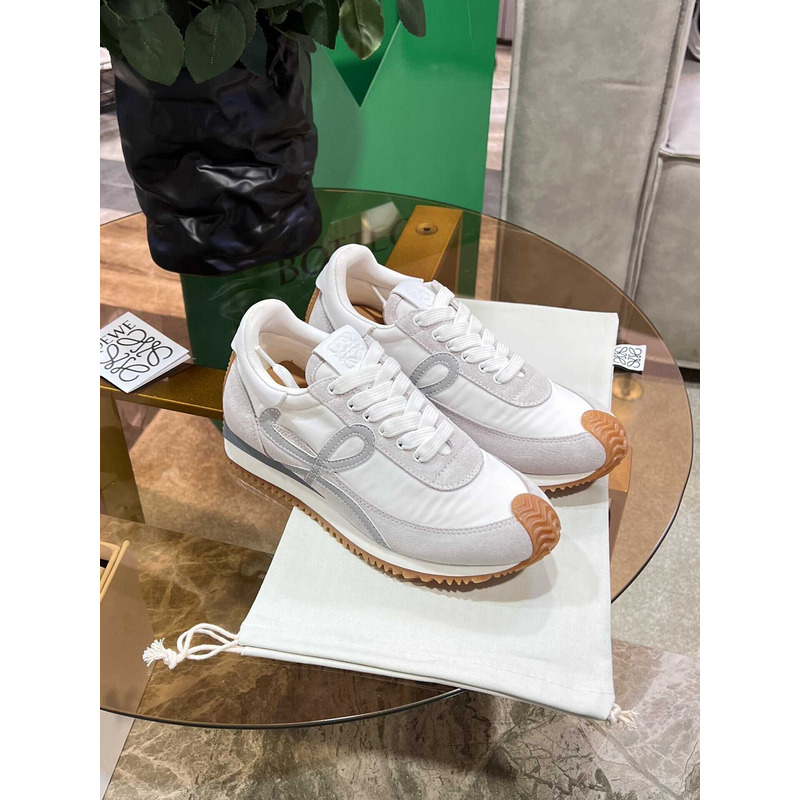Loewe Flow Runner Logo Sneakers White