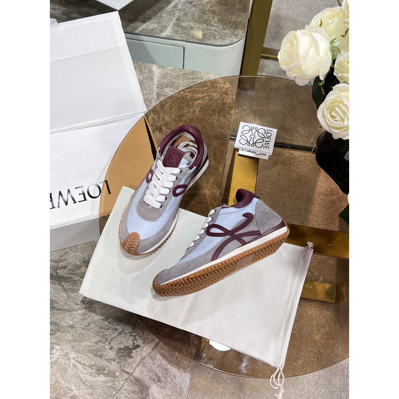 Loewe Flow Runner Logo Sneakers Blue&Grey