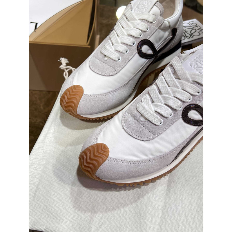 Loewe Flow Runner Logo Sneakers White&Black