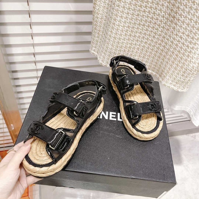 Ch*el  summer flat sandal