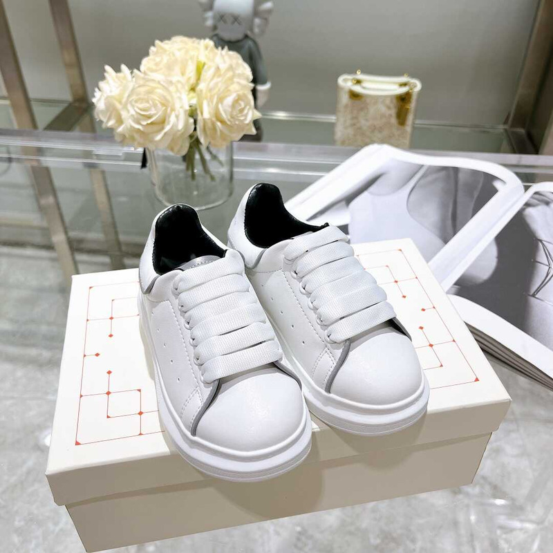 Alexander Mcqueen Kids Oversized Multicolor White