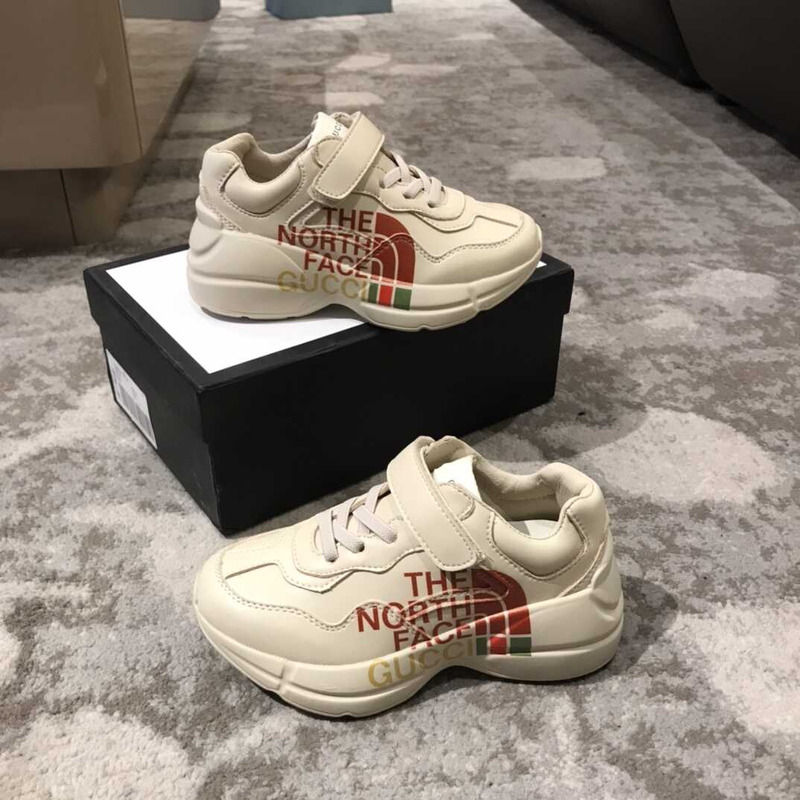 g*u*i x the n0*h F**e kids sneakers