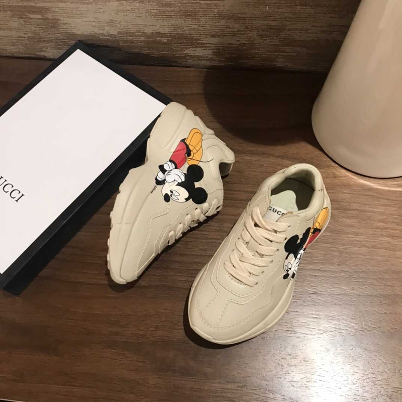G*u*i rhyton x disney kids sneakers