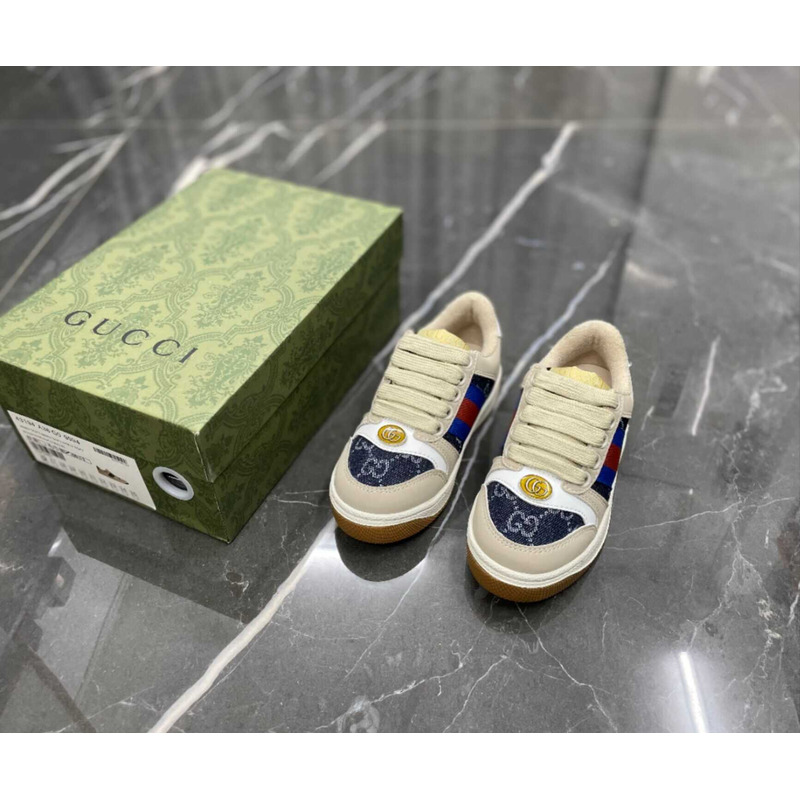G*u*i kids gg sneakers navy