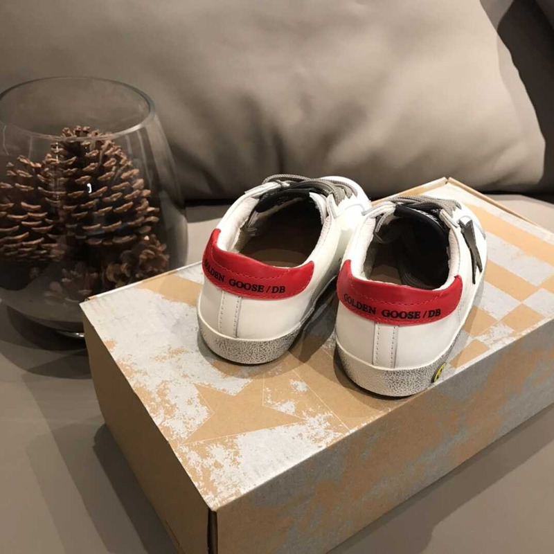 ggdb kids S*per-star white&grey sneakers