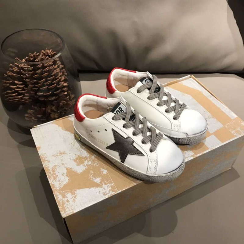 ggdb kids S*per-star white&grey sneakers