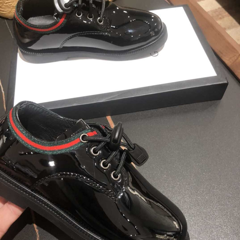 G*u*i kids leather shoes