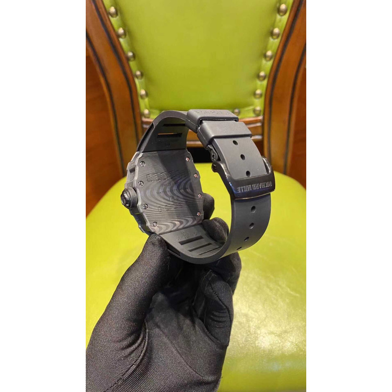 Richard Mille   Tourbillon Streamline Watch Carbon Fiber TPT Material Customization