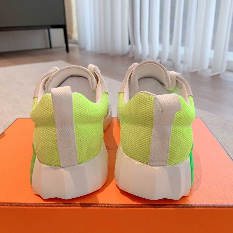 H**mes bouncing sneaker green