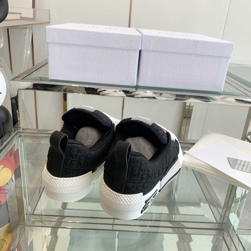D*or b23 skater oblique jacquard sneaker black