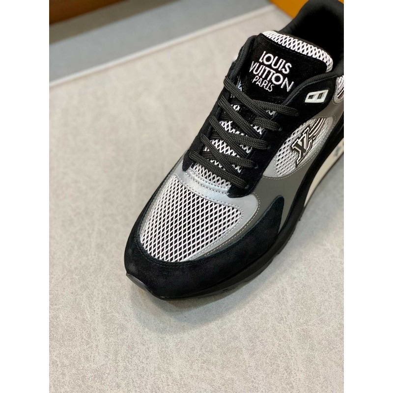 l**is V*t*n run away sneaker black grey
