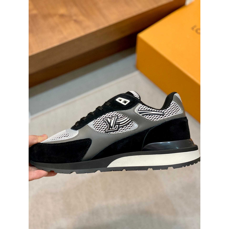 l**is V*t*n run away sneaker black grey