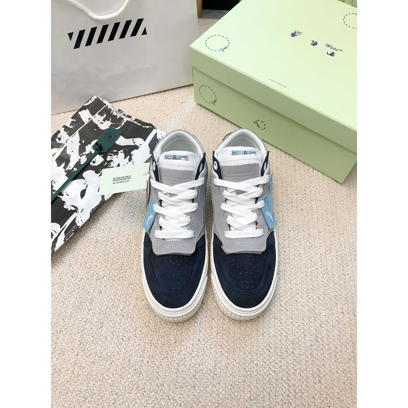 Off White Off Court Low Top Grey Blue