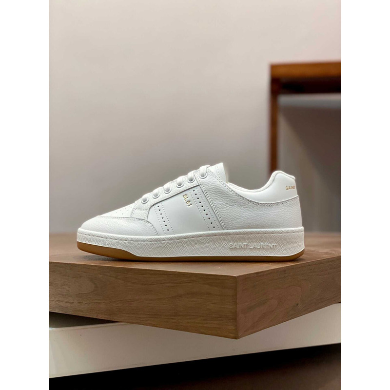 Saint Laurent White Sl 61 Sneakers