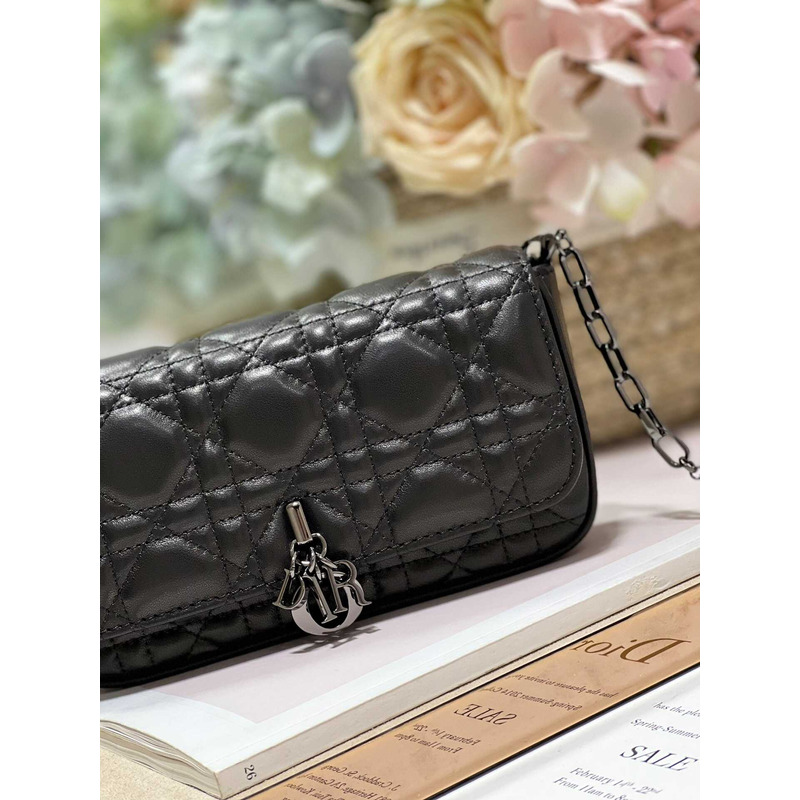 D*or black cannage lady bag