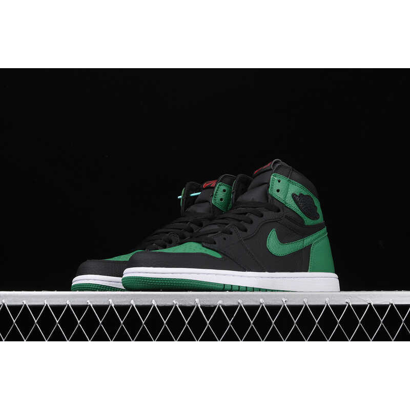 Jordan 1 Retro High Pine Green Black