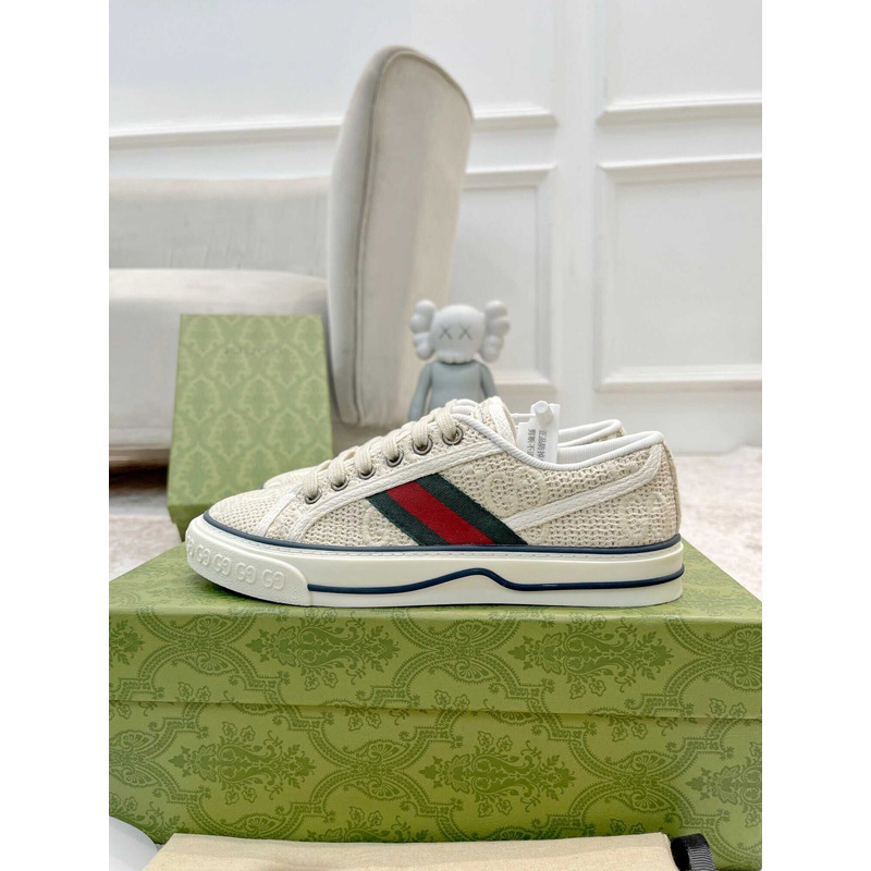 G*u*i tennis 1977 series women\''s sneakers beige