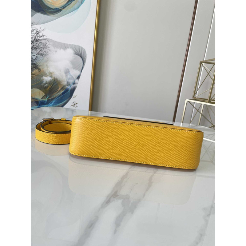 l**is V*t*n marelle handbag cowhide leather yellow