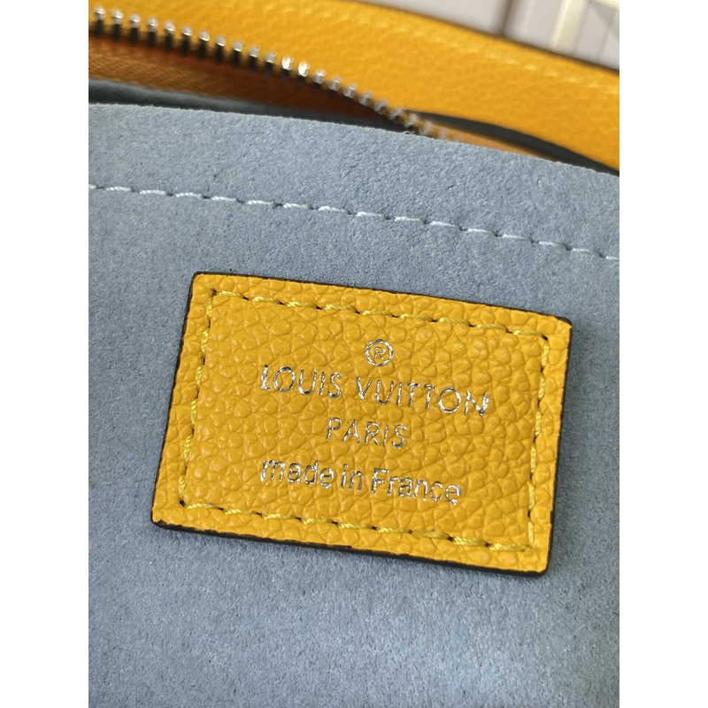 l**is V*t*n marelle handbag cowhide leather yellow