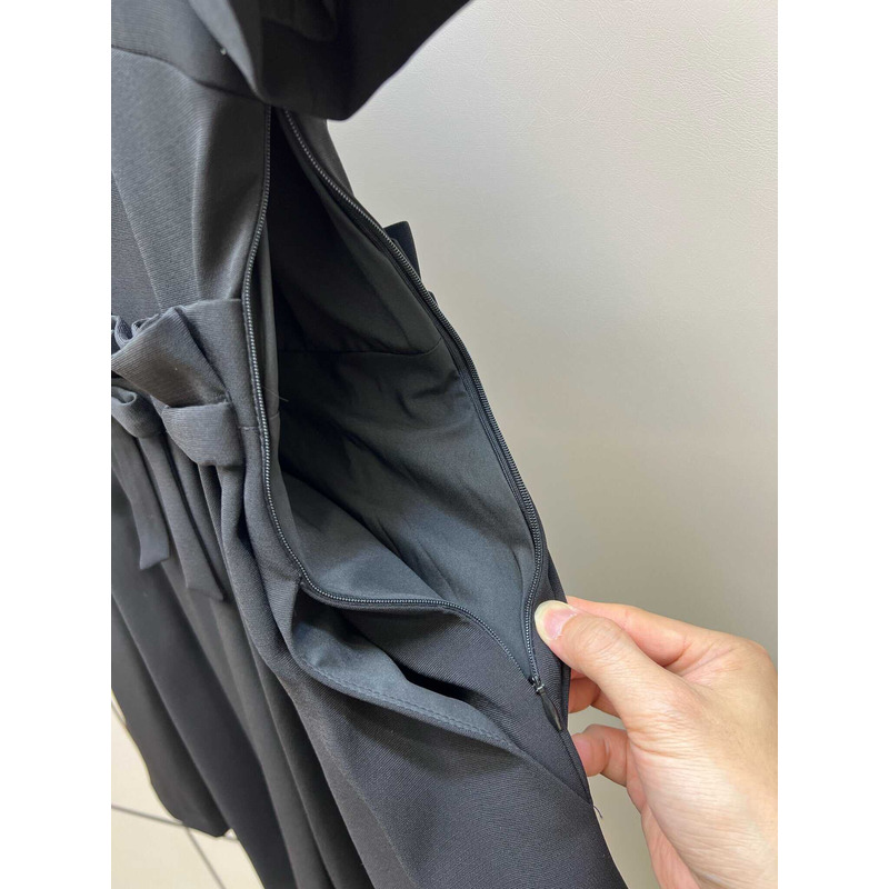 D*or short flared dress black