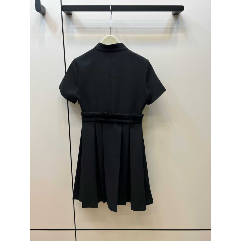 D*or short flared dress black